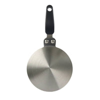 Safe Induction Heat Spreader Plate Brushed Heat Spreader Plate with Handle Long-Lasting Cookware Easy to Clean