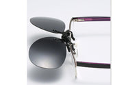 Anti-Glare Flip-up Sunglasses Attach-on Protection Attach-on Lenses Lightweight Eyewear Accessory Shatterproof for Fishing