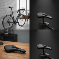 Streamlined Bike Saddle with Cutout Hollow Road Bike Saddle Padded Cycle Seat Comfortable for Cyclists, Commuters, Daily Commuting