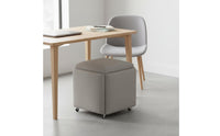 5 Pieces Stackable Nesting Stool Set Multifunctional Stackable Cube Stool Set 5 in 1 Nesting Ottoman Sturdy Frame for Apartment