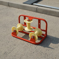 Corner Cable Pulley Metal Corner Cable Roller Anti Friction Wire Guide Wheel for Excavation Operations