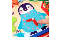 Hand-Eye Coordination Training Child-Centered Busy Board Polished Polished Edges Wooden Busy Board Quiet Play Toddler Fine Movement Skill Toy Travel Friendly for Toddlers, Preschoolers, Playroom