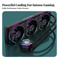 Efficient Heat Dissipation Hexagonal Processor Water Cooler High Performance AIO Processor Liquid Cooler Pure Copper Base for Overclockers