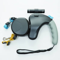 Untwist Double Dog Leash Shock Absorbing Pet Supply Ergonomic Grip