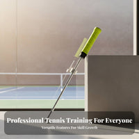 Tennis Serve Practice Tool Improves Hand-Eye Coordination Single-Player Training Tool S Posture Athletic Gear for Adults, Kids, Home, Backyard, Park