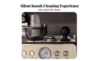 No-Knock Grounds Removal Portafilter Air Blower Elegant Design Coffee Puck Blower Multi-Functional for Home Coffee Maker S, Office Pantry