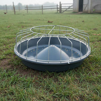 Sturdy Construction Anti-Waste Poultry Feeder Heavy-Duty Anti-Spreading Feed Basin Thickened Material for Homesteaders, Backyard, Outdoor