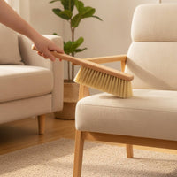 Long-Handled Bed Brush Handheld Bed Brush with Wooden Handle Hand Broom with Hanging Hole Long-Lasting Comfortable for Bedding