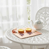 Square Dessert Plate Minimalist Square Cake Plate Thickened