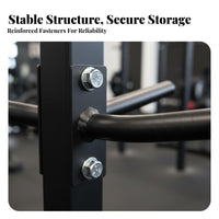 Stable Base 10-Ball Storage Tree Space-Saving Design Weighted Ball Rack Heavy-Duty Steel Multi-Tier