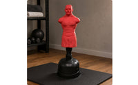 Silicone Boxing Torso Mannequin Polished Molded Finish Human Torso Punching Mannequin Standing Base Body Opponent Bag