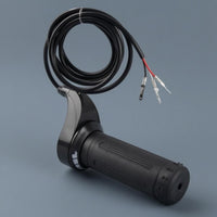 24V 36V 48V Electric Bike Throttle Grip 3-Wire Twist Throttle Handle Right Side Vehicle Accessory 1.2 M Cable