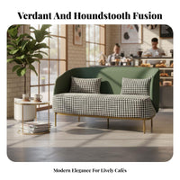 Modern Design Scalloped rear Armchair Luxurious Comfort business-grade Seating Ergonomic rearrest Lounge Furniture sumptuous fabric Upholstery for Interior Designers, Business Owners, Shopkeepers, Cafe, Dessert Shop, Reception Area, Boutique