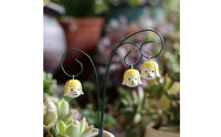 3 Pieces Dog Flower Stakes Cute Design Resin Dog Stakes Outdoor Decors Puppy Garden Ornaments for Yard, Patio