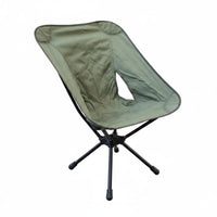 Easy to Fold 360 Degree Swivel Folding Chair Compact Swivel Camping Chair for Travel
