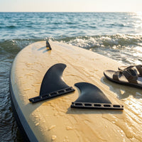 2 Pieces Nylon Surfboard Tail Fin Compact Paddle Board Tail Fin Sleek Easy to Install for Surfers, Paddleboarders