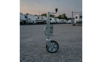 Trailer Support Wheel with Bracket Side-Winding Trailer Support Wheel Galvanized