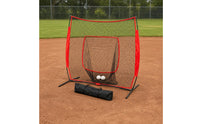 Baseball Training Net 7x7 Sturdy Baseball Hitting Net Carry Bag Included Training Gear for Coaches, Beginners, Backyard, Garage