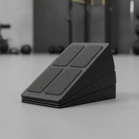 Non-Slip Foam Slant Board Modular Calf Stretch Wedge Textured Slant Board with Strap Long-Lasting for Athletes, Yogis, Home Gym