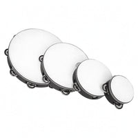 4 Pieces Wooden Jingle Drum No Assembly Required Percussion Instrument Construction