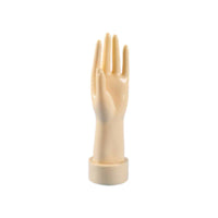 Hand Mannequin Natural Pose Jewelry Display Hand Cylindrical Base Plastic