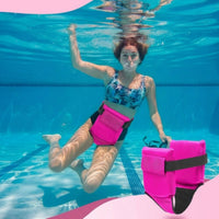 Padded Swimming Flotation Belt with Crotch Strap Removable Flotation Waist Belt Gentle on skinFriendly for Swimmers