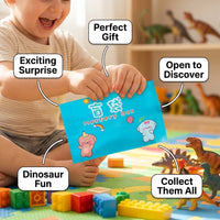 Dinosaur Stationery Mystery Bag for Children, Student School Supplies, Classroom Rewards Surprise Gift Set for Kids