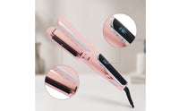 Hair Straightener Dual-Voltage Voltage Flat Iron Hair Straightener Flat Iron Anti-Frizz Appliance Smooth for Travelers, Travel
