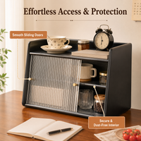 desktop storage cabinet