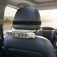 Rechargeable Car Seat Fan with Clips Cordless Wireless Car Fan with Battery Portable Slimline for Passengers