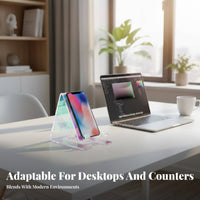 Angled Pha Rest Transparent Design Display Holder Universal Compatibility