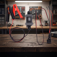 Motor Test Tool with Gripping Clips Wired Gripping Clip Insulated Test Wire for Home Mechanics
