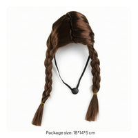 Braided Pet Headpiece Secure Pet Costume Headpiece Stylish for Halloween