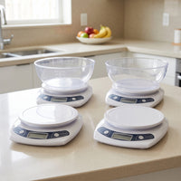 High-Precision Digital Kitchen Scale for Baking and Food Preparation, Gram Scale with Tare Function