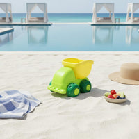 9 Pieces Vibrant Colors Sand Toy Set Portable Kids Sand Digging Toys Rounded Edges Beach Pail and Shovel Set Cute Creature Molds for Toddlers