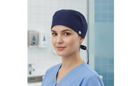 Cotton Cap Lightweight Cap with Tie Strings Sweat-Absorbing