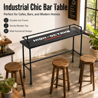bar table and stools set