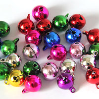 Wholesale Colorful Brass Bells Vacuum Plated Gold Pet Bell Pendants DIY Small Bells
