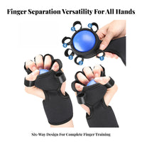Finger Strengthener Ball Therapeutic Wrist Support Grip Ball