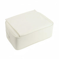 Heavy-Duty Barber Booster Seat Cushion Stitched Seams Barber Chair Cushion Reinforced Edges Padded Chair Booster Zippered