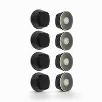 8 Pieces RV Awning Mount with Suction Cups Easy-to-Install Suction Cup Mount Hardware Lightweight for Motorhome Owners, Camping