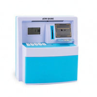 Electronic Piggy Bank Educational ATM Play Savings Box Secure Electronic Money Saving Box for Girls, Desk