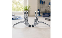 Folding Bike Brake Lever CNC-Machined Brake Lever with Adjustable Reach Lightweight for Commuters