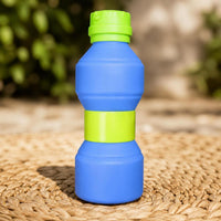 Foldable Silicone Water Bottle for Outdoor Sports, Portable and Creative Design