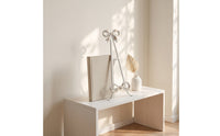 Decorative Easel Stand with Bow Freestanding Metal Display Easel Vintage Tabletop Display Stand Compact for Restaurateurs