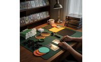 174 Pieces Collectible Card Flattening Kit on Exteriors Card Cleaning Kit Loupe Hobby Accessory for Collection Room