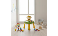 Multifunction Musical Activity Table Educational Toddler Learning Table Busy Board Design Interactive Baby Music Station LED Lights for 1-3 Years Old, Indoor