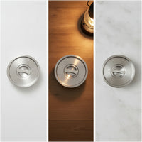 Round Pot Lid with Handle Shallow Dome Stainless Steel Lid Long-Lasting Pan Lid Replacement for Home Cooks