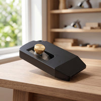 Compact Wood Edge Trimmer Adjustable Chamfering Tool Easy to Use Edge Trimming Tool Smooth for Woodworkers, Carpenters
