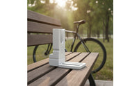 Compact Cycle Parking Stand Upright Foldable Bike Stand Long-Lasting Wheel Holder Quick-Fold for Outdoor
